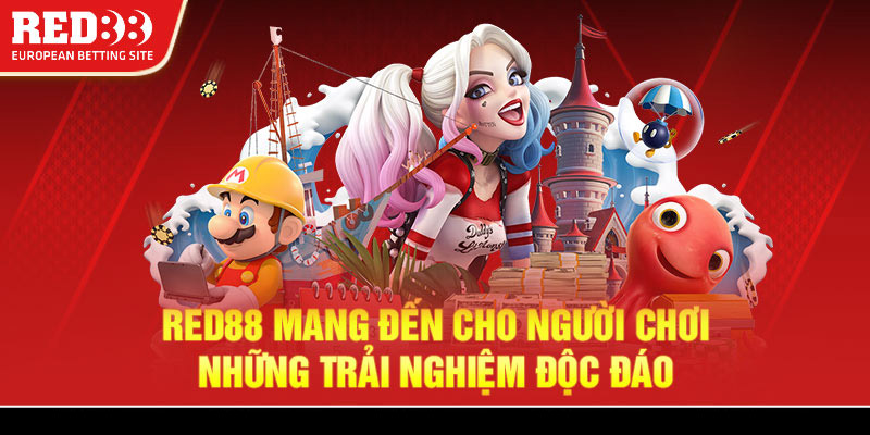 Red88 mang đến cho người chơi những trải nghiệm độc đáo