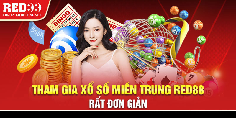 Tham gia xổ số miền trung Red88 rất đơn giản